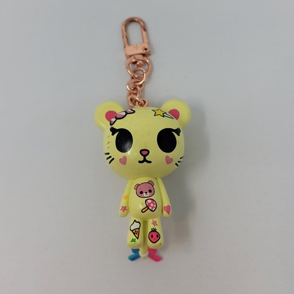 Tokidoki palette metropolis bear kawaii keychain - Picture 3 of 11